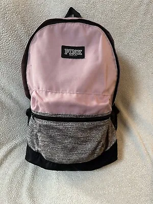 Victoria's Secret PINK Campus Backpack Laptop Travel Book Bag Tote Used! As Is • $59.99