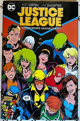 Justice League: Corporate Maneuvers Trade Paperback • $7.99