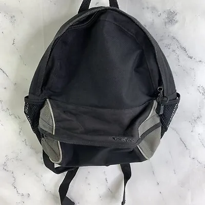 Vintage Y2K Mossimo Supply Black Backpack Bag School Mini Bookbag 90s Streetwear • $22