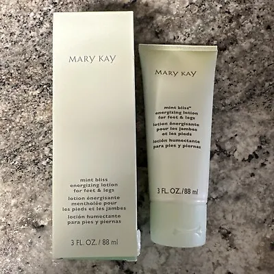 New Mary Kay Mint Bliss 3 Oz. Energizing Lotion For Feet & Legs • $8
