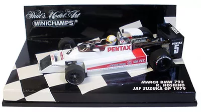 Minichamps March BMW 792 JAF Suzuka GP 1979 - K Hoshino 1/43 Scale • £79.99