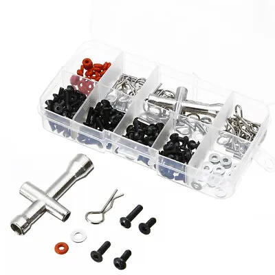 £9.47 • Buy 270 Pcs Screws Wrench Box Repair Tool Kit For 1/10 HSP RC Car DIY Accessories U