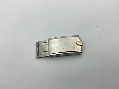 $199 • Buy Vintage 14k & S/S Rolex Datejust Jubilee Watch Buckle Clasp USA 16753 16233 1601