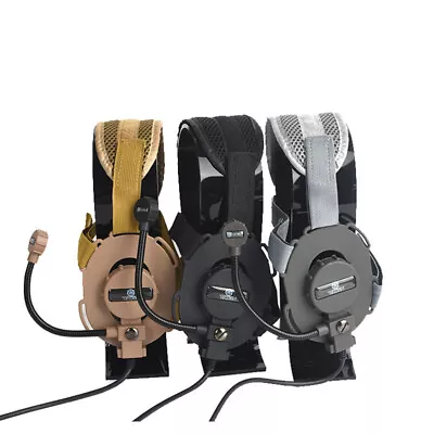 Tactical Hunting Bowman Evo III Headset Adjustable Single Side Earpieces • £21.59