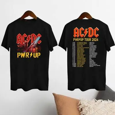 2024 ACDC Pwr Up World Tour Shirt Rock Band ACDC Graphic Shirt ACDC Band Shirt • £27