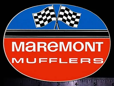 MAREMONT Mufflers - Original Vintage 1960's Racing Decal/Sticker • $5.50