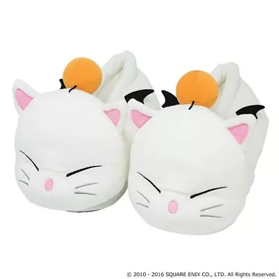 $77.65 • Buy Final Fantasy XIV Moogle Slippers Room Shoes Plush SQUARE ENIX