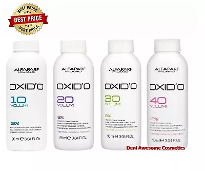 Alfaparf OXIDO Creamy Oxidant 3%6%9%12% - 90 Ml  Contains Hydrogen Peroxide. • £7.77