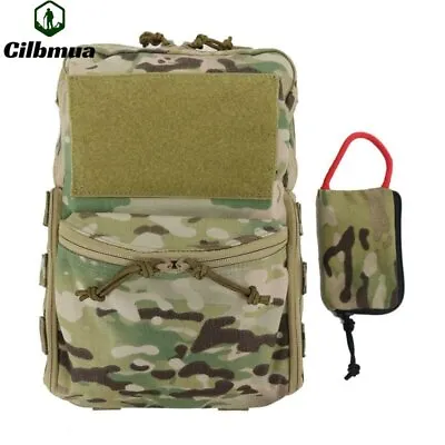 Tactical Molle Quick Detach Map Mini Hydration Backpack Modular Assault Pack 1PC • $75.10