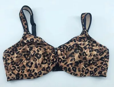 WACOAL 855167 Seamless FullCoverage Underwire Bra Animal Print Breast Cancer 34D • $21.24