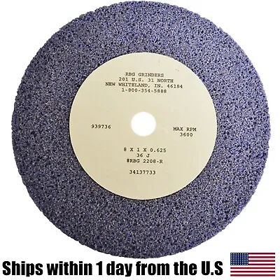 RBG 2208 Lawn Mower Blade Grinding Wheel 36 Grit 8 Inch Sharpening Stone 559679 • $85.99