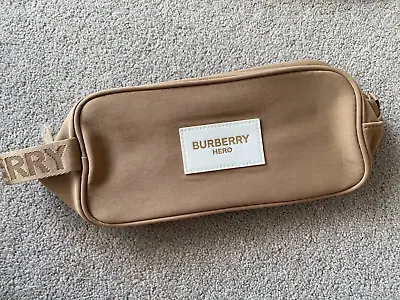 New Authentic Burberry Hero Beauty Cosmetic Makeup Bag Storage Travel Pouch Case • $49.95