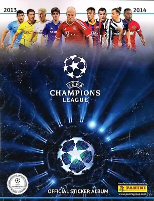 Panini CL 2013 2014 10 Stickers Choose Pick UEFA Champions League Topps • $1.59