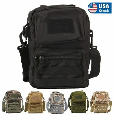 Outdoor Tactical Military Sling Chest Bag Backpack Crossbody Shoulder Pack • $14.39