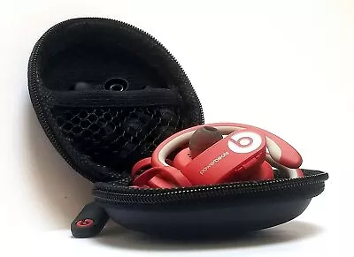 Monster Beats In-Ear Earphone Pocket Size Round Carrying Case Pouch • $8