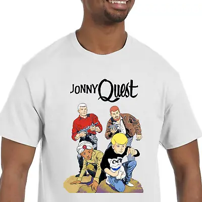 $21.99 • Buy Jonny Quest T-Shirt NEW (NWT) *Pick Your Size* Johnny 80's Cartoon 70's 
