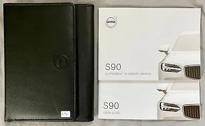 Volvo S90 Supplement To Owners Manual Wallet For 2016-2023 Cars E46 • $30.69