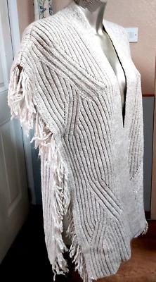 £10 • Buy Ladies M&S Wrap Over Poncho (size X Small) New Without Tags