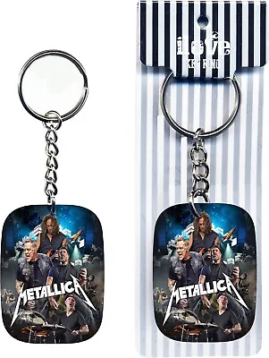 Music Keyring Metallica Rock & Roll Key Ring • $9.78