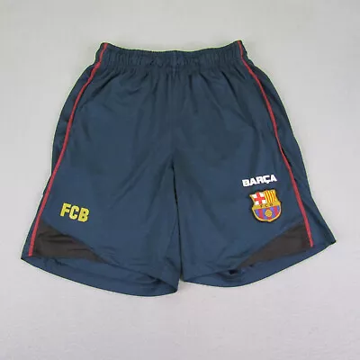 FC Barcelona Shorts Mens Small Blue Barca Soccer Futbol Football Team Athletic • $11.98