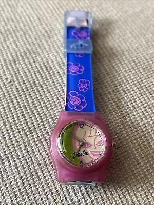 Barbie Mattel Pink & Purple Plastic Watch By SII International • $5