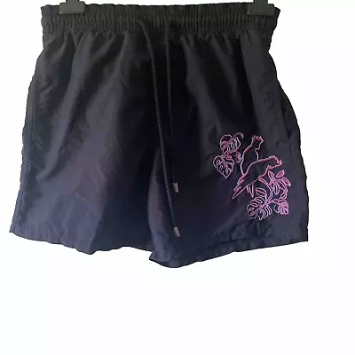 Vilebrequin Costume De Bain St Tropez Dark Blue Parrots Swim Trunks Size M • $39.09