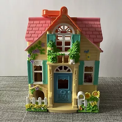Fisher Price Doll House Country Cottage Sweet Streets Loving Family Mattel 2000 • $19.75