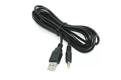 £5.99 • Buy 2m USB Black Charger Power Cable Adaptor For Sony NV-U72T, NVU72T GPS Sat Nav