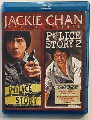 Police Story Police Story 2 Jackie Chan Double Feature Blu-Ray Maggie Cheung • $30