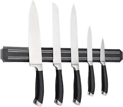 Kitchen Wall Mount Magnetic Knife Scissor Storage Holder Rack Strip Tool US • $7.53