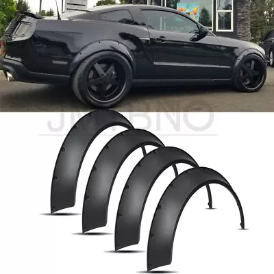 For Ford Mustang Shelby Fender Flares Wheel Arch Extra Wide Body Kit Flexible • $99.49