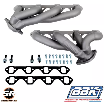 SALE BBK 3510 1-5/8 Titanium Ceramic Shorty Headers For 87-95 Ford F-150 5.0L V8 • $399