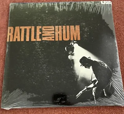 U2 Rattle And Hum Sealed Vinyl Records LP Album USA 1988 Sealed New 91003-1 • $399.99