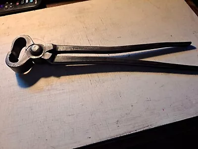 Heller Bros. Co.USA Blacksmith Made Farrier Nippers 12-1/2” Long 1 Lb.8 Oz-NICE • $29.99