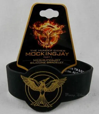 New The Hunger Games Mockingjay Part 1 Logo Die-cut Rubber Bracelet Wristband • $6.96