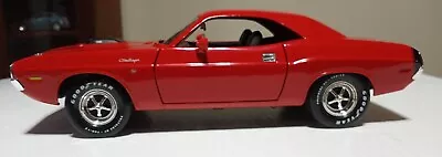 Ertl American Muscle 1970 Dodge Challenger R/T Mopar Diecast 1/18 Red • $64.99