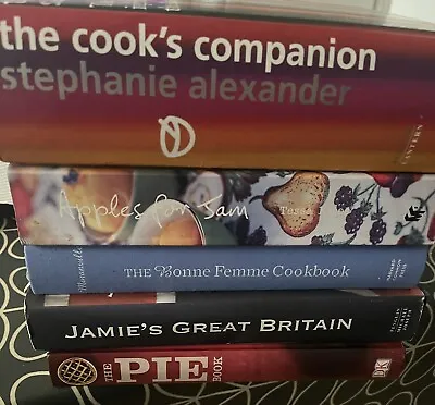 $25 • Buy Bulk Selection Of Cook Books, Jamie Oliver, Stephanie Alexander