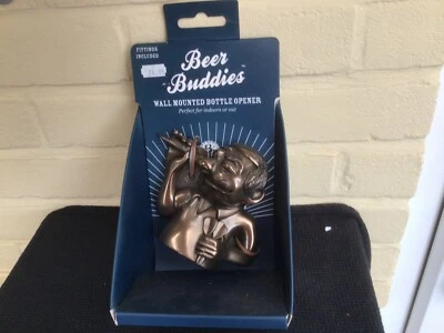 £19.99 • Buy Beer Buddies Wall Mounted Metal Bottle Opener Dart Player