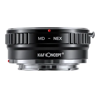 K&F Concept Copper Adapter For Minolta MD MC Mount Lens To SONY E NEX Camera A7R • $27.54