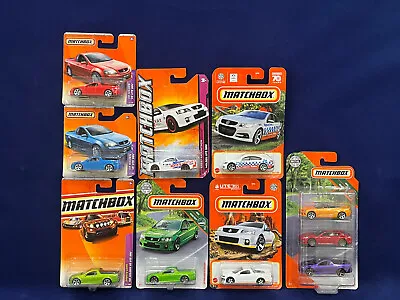 Bulk Lot 8x Matchbox Inc 2008 '08 Holden VE Ute SSV & Holden VF Commodore SSV • $275