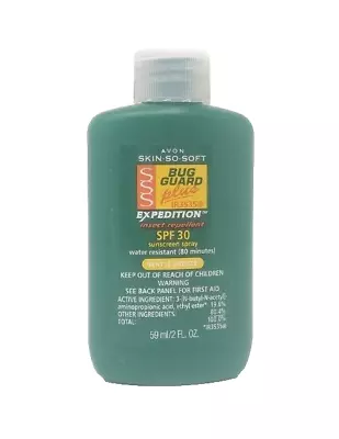 Skin So Soft Bug Guard Plus IR3535 Expedition 2 Oz Travel Size New Old Stock • $8.99