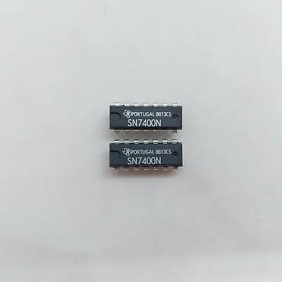 SN7400N TI INTEGRATED CIRCUIT X2pcs • £1.95