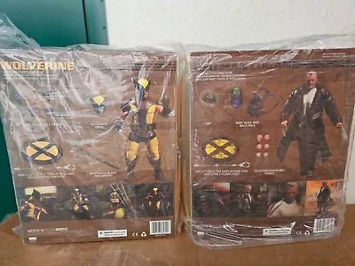 Mezco One:12 Figure Set BROWN/YELLOW OUTFIT WOLVERINE + OLD MAN LOGAN! SEALED! • $249.99