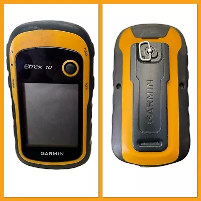 Garmin ETrex 10 Worldwide Handheld GPS Navigator Hiking Hunting Fishing Geocach • $49.99