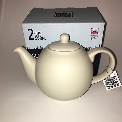 London Pottery Globe Teapot 2 Cup Nordic Grey New In Box • £12.85