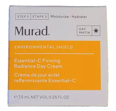 New ANTI AGE MURAD Essential C FIRMING Radiance DAY CREAM 7.5 Ml / 0.25 Oz • $12