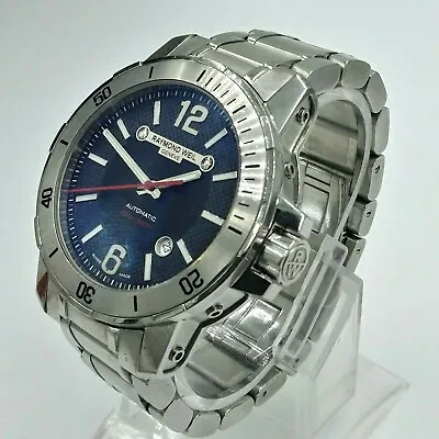 Raymond Weil Nabucco Automatic Dress Mens Watch In Excellent Condition Free Ship • $549.99