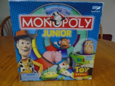 Disney Pixar Toy Story Monopoly Junior Children's Board Game 2002 • $7.99