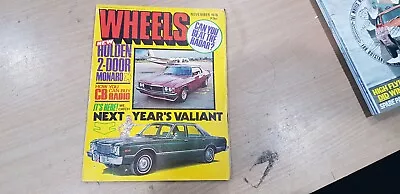Wheels Magazine Nov.1976 Holden Monaro Le  Daihatsu 4x4  Ford Falcon / Marquis • $15