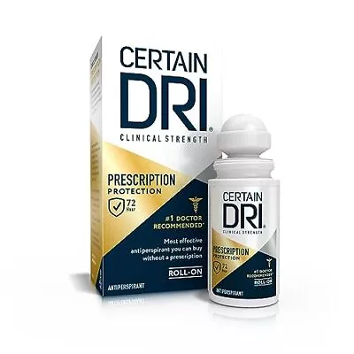 Prescription Strength Clinical Antiperspirant Roll-On Deodorant Hyperhidrosi... • $10.86